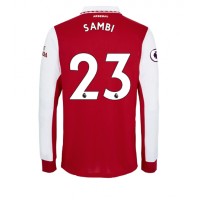 Dres Arsenal Albert Sambi Lokonga #23 Domaci 2022-23 Dugi Rukav